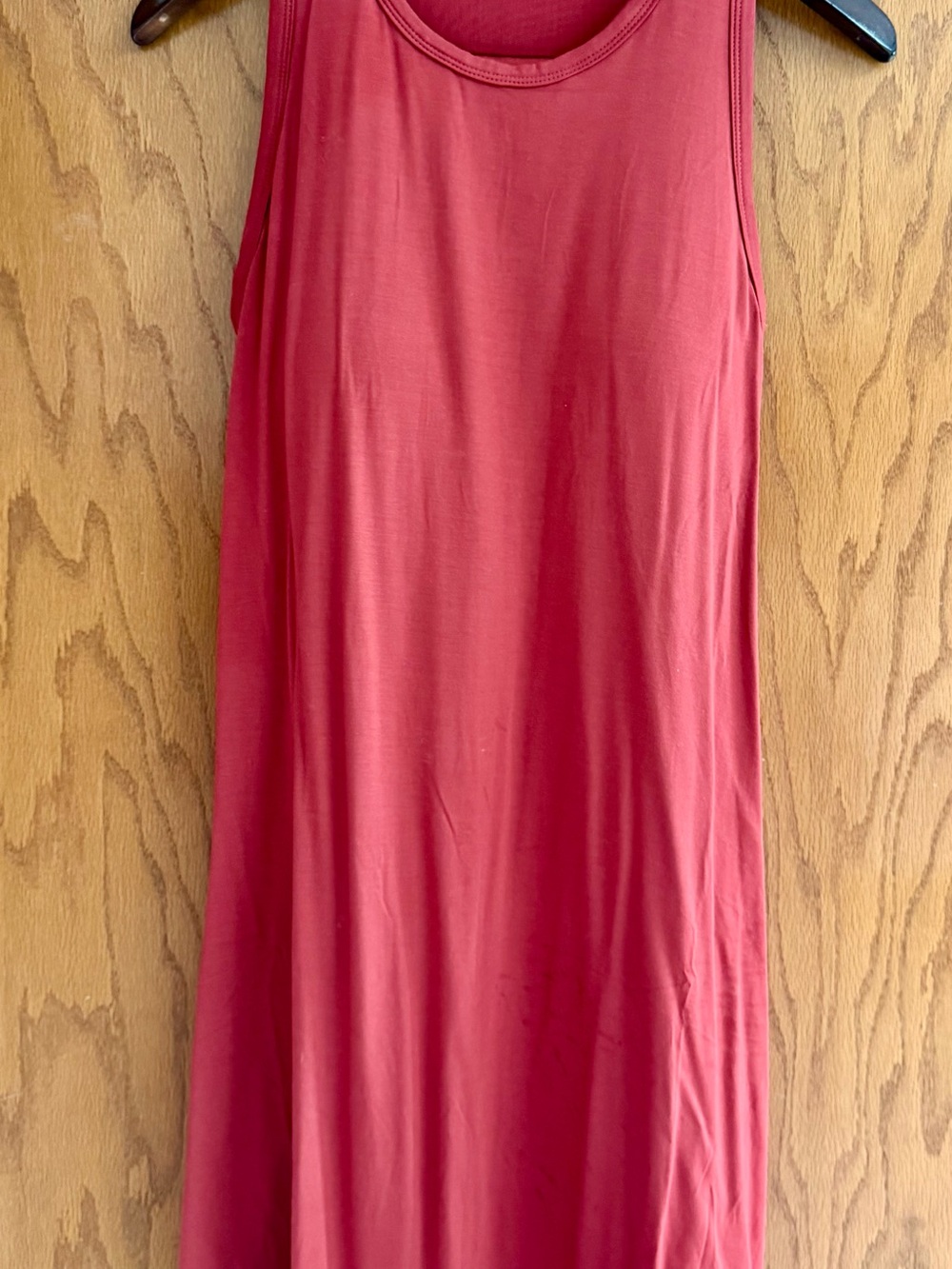 Sleeveless Raspberry Maxi Dress - Unbranded
